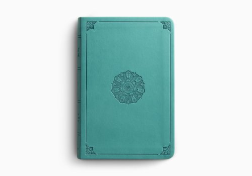 ESV Value Compact Bible (TruTone, Turquoise, Emblem Design)