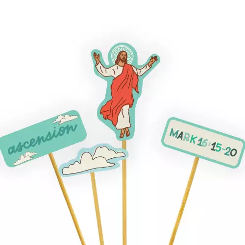Ascension Cupcake Toppers