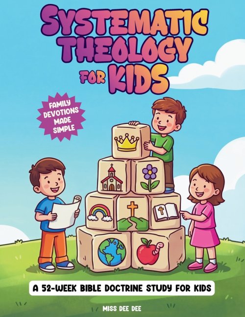 Systematic Theology for Kids: A 52-Week Family Devotional for Ages 6-12 to Teach Christian Doctrine and Build a Strong Foundation of Faith, with Simpl