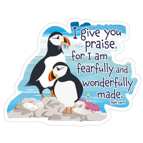 Wonderfully Made Vinyl Sticker