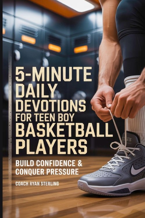 5-Minute Daily Devotions for Teen Boy Basketball Players: Quick Bible Studies, Guided Prayers, and Journaling to Build Court Confidence, Conquer Socia