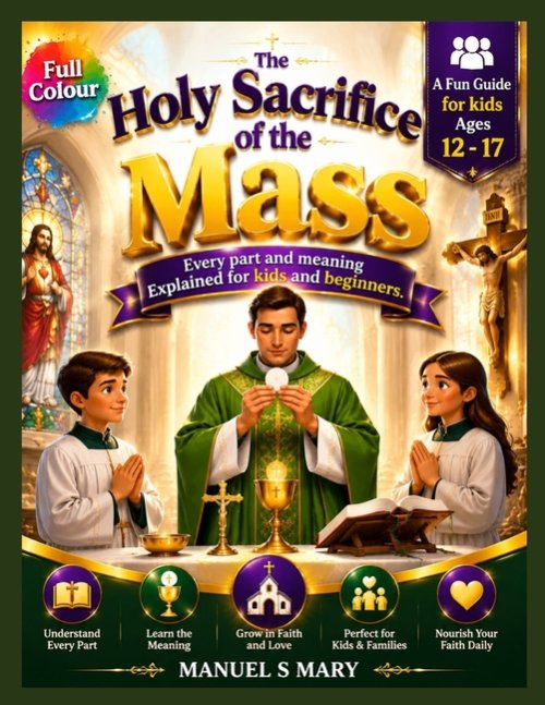 THE HOLY SACRIFICE OF THE MASS : Every Part and Meaning Explained for Kids and Beginners