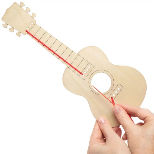 Wooden Guitar Kits (Pack of 3)