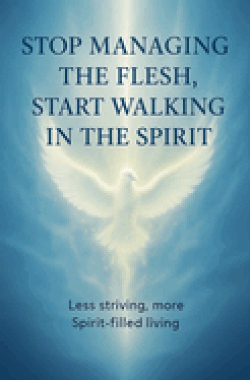 Stop Managing the Flesh, Start Walking in the Spirit