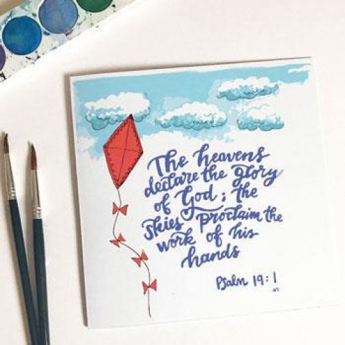 The Heavens Declare Card & Envelope