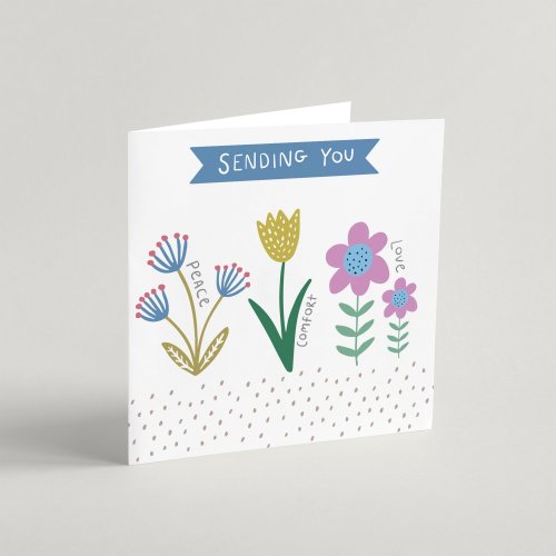 Sending You Healing, Rest and Strength Get Well Soon Card