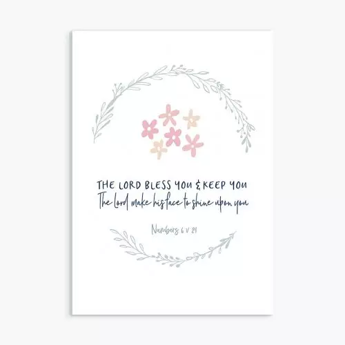 The Lord Bless You Greeting Card