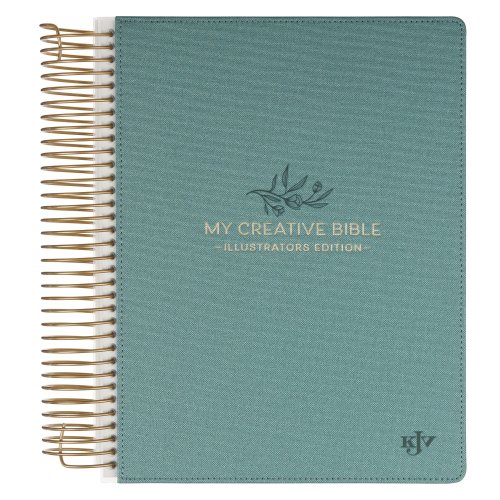 KJV My Creative Bible HC, Teal Linen