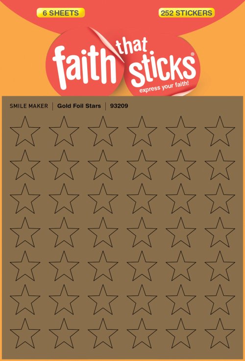 Gold Foil Stars