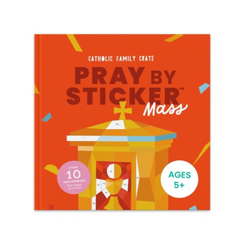 Pray By Sticker: Mass Sticker Book