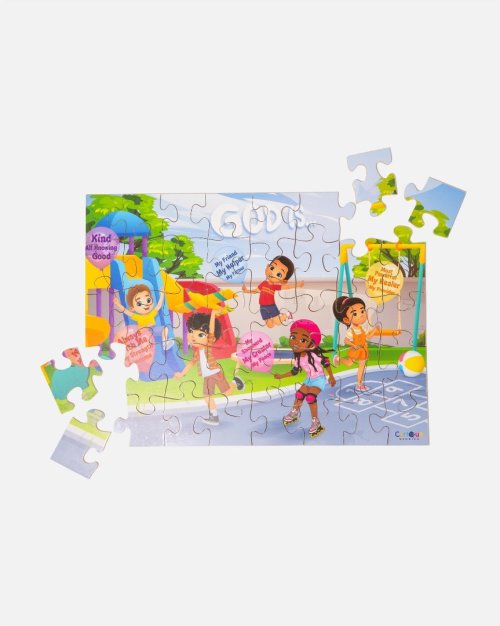Who is God to Me? Wooden Jigsaw Puzzle - 40 Pieces