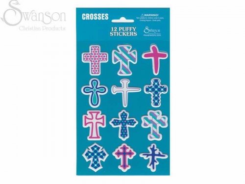 Puffy Stickers Cross