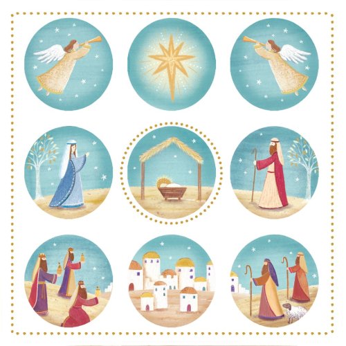 Tearfund - Nativity Circles - (Pack Of 10)