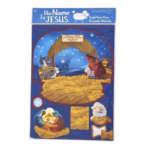 Build-Your-Own Keepsake Nativity - His Name is Jesus