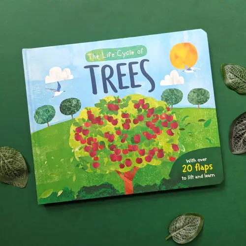 Trees - Life-Cycle Lift-The-Flap Board Book