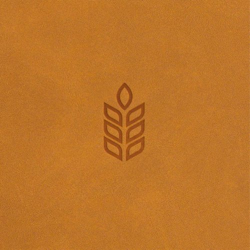 CSB Personal Size Giant Print Bible, Camel Suedesoft