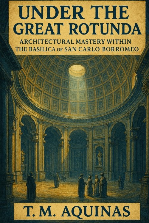 Under the Great Rotunda: Architectural Mastery within the Basilica of San Carlo Borromeo