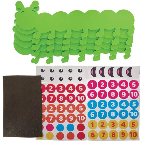 Counting Caterpillar Kits (Pack of 5)
