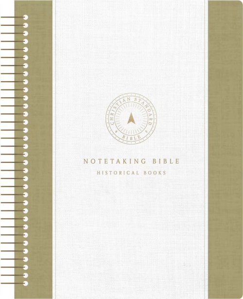 CSB Spiral-Bound Notetaking Bible, Historical Books