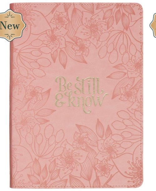 Journal Classic Pink Be Still & Know Ps. 46:10