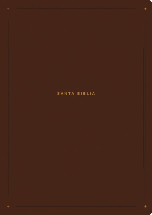 Biblia de estudio del diario vivir NTV (SentiPiel, Café, Índice, Letra Roja)