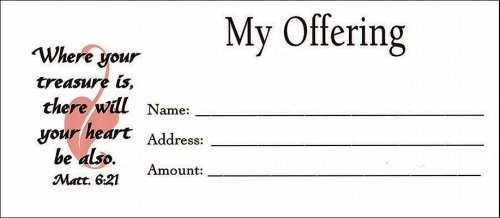 Offering Envelope: My Offering (Package of 100)