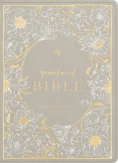 ESV GraceLaced Bible, Journaling Edition (Artwork by Ruth Chou Simons) (TruTone, Morning Mist)