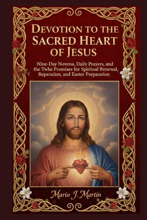 DEVOTION TO THE SACRED HEART OF JESUS: Nine-Day Novena, Daily Prayers, and the Twelve Promises for Spiritual Renewal, Reparation, and Easter Preparati