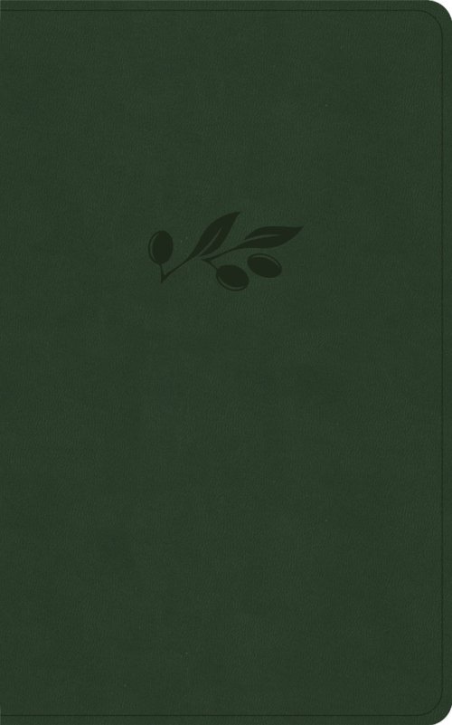 CSB Single-Column Personal Size Reference Bible, Olive