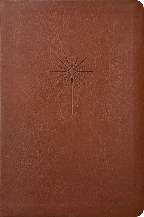 Bíblia Sagrada NVT Slim Letra Grande com Filament (LeatherLike, Brown)