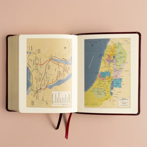 CSB Notetaking Bible, Hosanna Revival Edition, Heidelberg Burgundy LeatherTouch