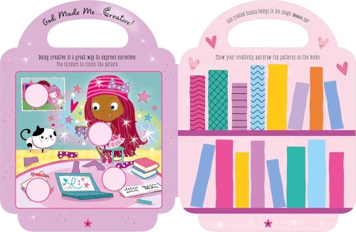 My Pretty Pink ABC of God Loves Me Activity Book: Packed with over 500 stickers!