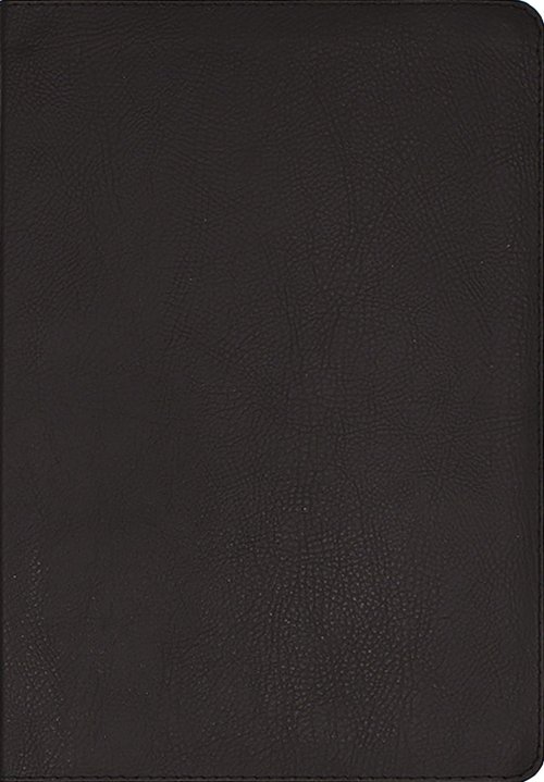 NIV Application Bible, European Bonded Leather, Black, Red Letter, Comfort Print