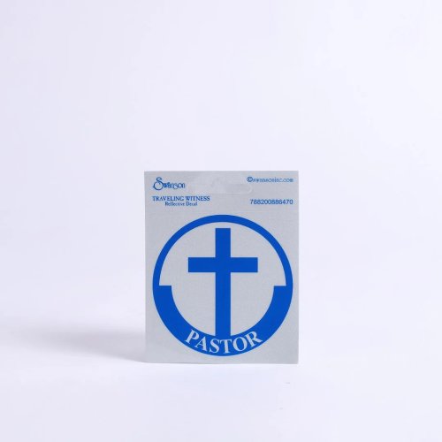 Pastor Scotch Reflective Sticker - Pack of 6