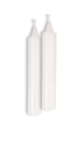 Stearine Candles 8 x 1in approx. (200 x 23mm) - 50pk