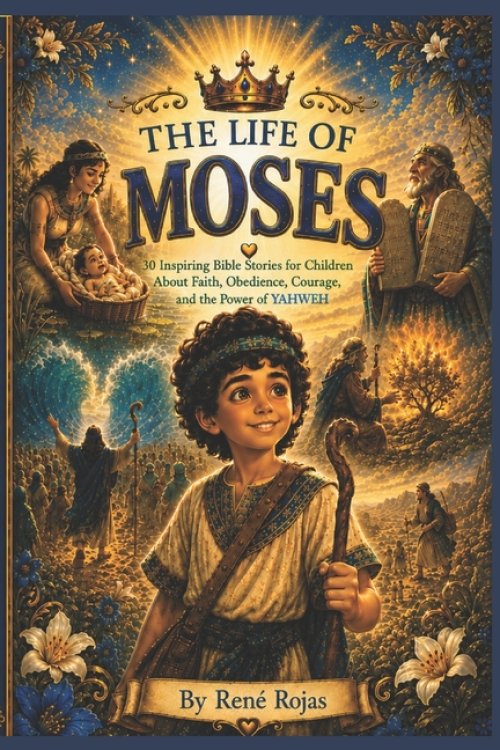 THE LIFE OF MOSES: 30 Inspiring Bible Stories for Children About Faith, Obedience, Courage, Miracles, and the Love of YAHWEH