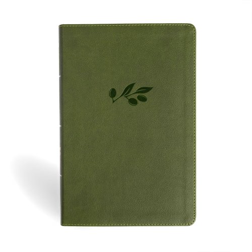 NASB Giant Print Reference Bible, Olive, Indexed