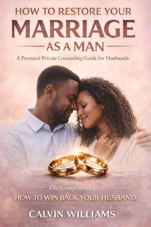 How To Restore Your Marriage As A Man: A Personal Private Counseling Guide For Husbands: The Companion to-How To Win Back Your Husband