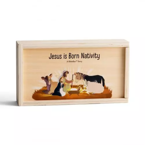 Jesus Is Born Nativity Set