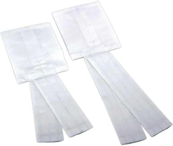 Preaching Band With Tuck In & Ties - 5.5in