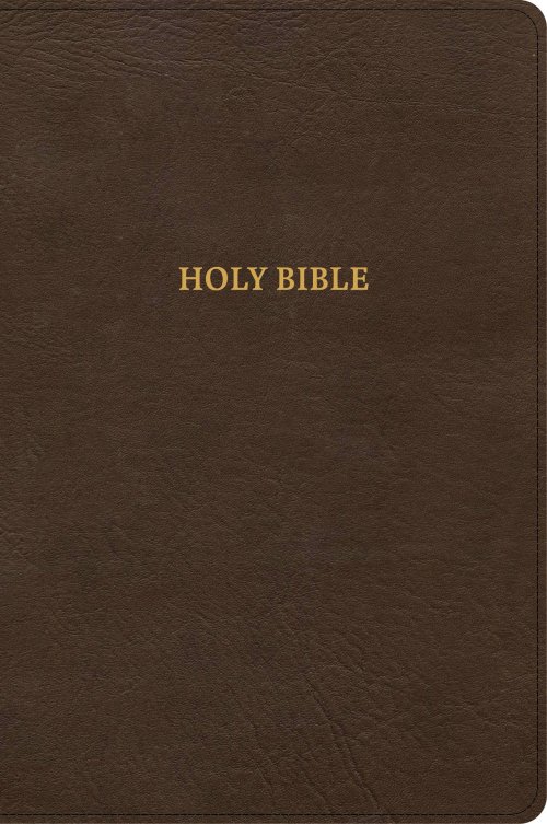 CSB Grace Bible, Brown Leathertouch