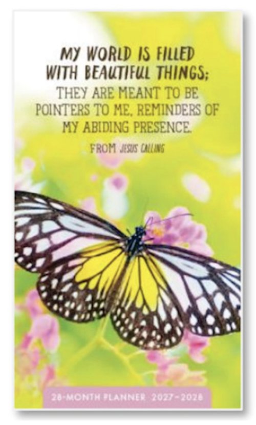 2027-2028 Pocket Planner: Jesus Calling