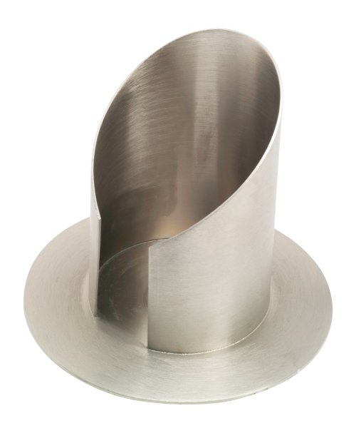 Nickel Plated Candle Holder D 8 cm
