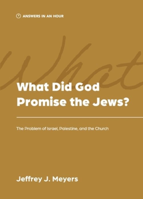 What Did God Promise the Jews?: The Problem of Israel, Palestine, and the Church