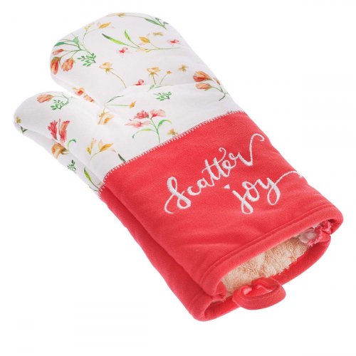 Scatter Joy Quilted Oven Mitt