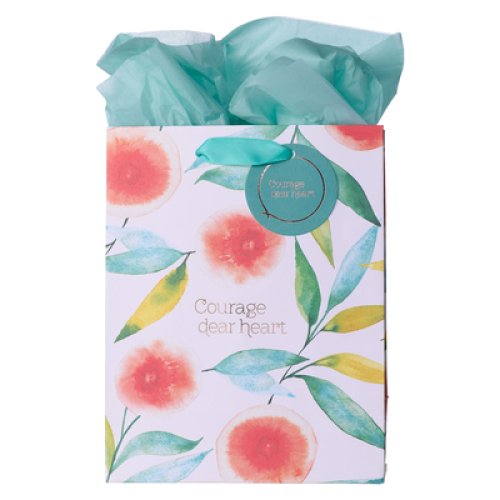 Gift Bag MD Orange Blossoms Courage