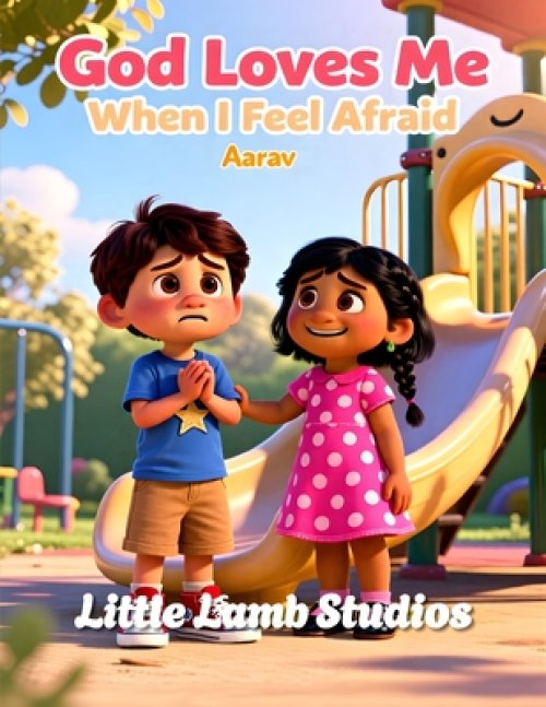 God Loves Me When I Feel Afraid: A Christian Children's Storybook for Ages 3-8 | Loved Always Series - Aarav
