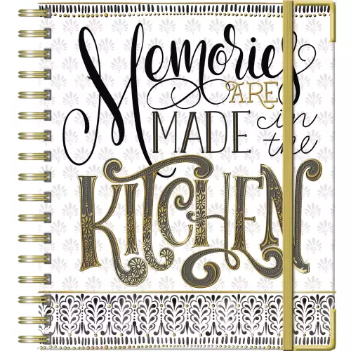 Recipe Journal-Kitchen Memories (9.5" x 10")