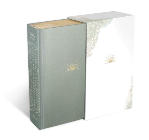 NLT DaySpring Hope & Encouragement Bible, Green, Hardback, Devotional, Reflections, Reading Plans, Wide Margin, Journalling, Ribbon Markers