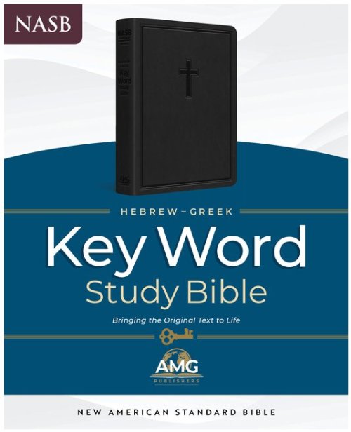 NASB Hebrew-Greek Key Word Study Bible, Black